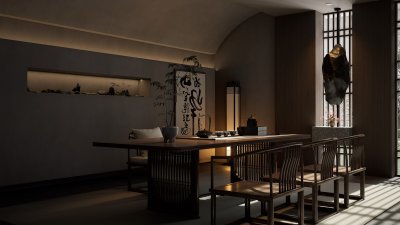Dark Japandi geeft je woonkamer meer diepte en sfeer